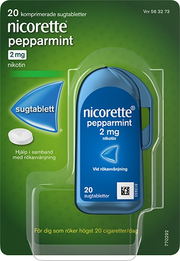 Nicorette Gum pack
