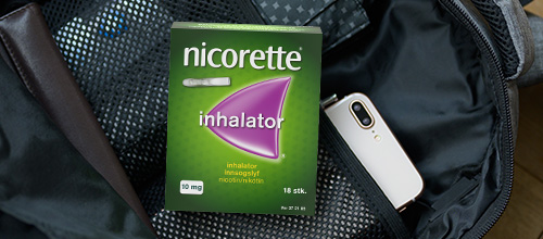 Pack of 15mg Nicorette Inhalator