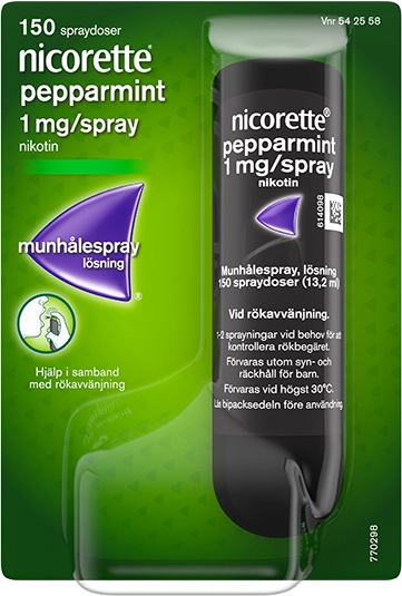 Nicorette SmartTrack Mouthspray pack